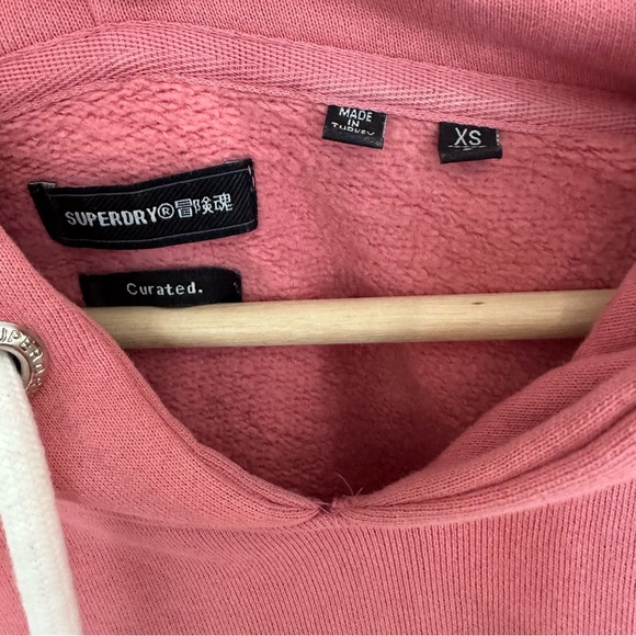 Superdry NYC Times Color Block Oversized Hoodie/Sweatshirt - Picture 8 of 8